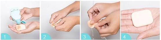 粉撲多久清洗一次?